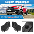 1 Pair Rubber Tailgate Stop Bumper FL3Z-99439A00-B FL3Z-99439A00-A for Ford F150 (2015–2023)