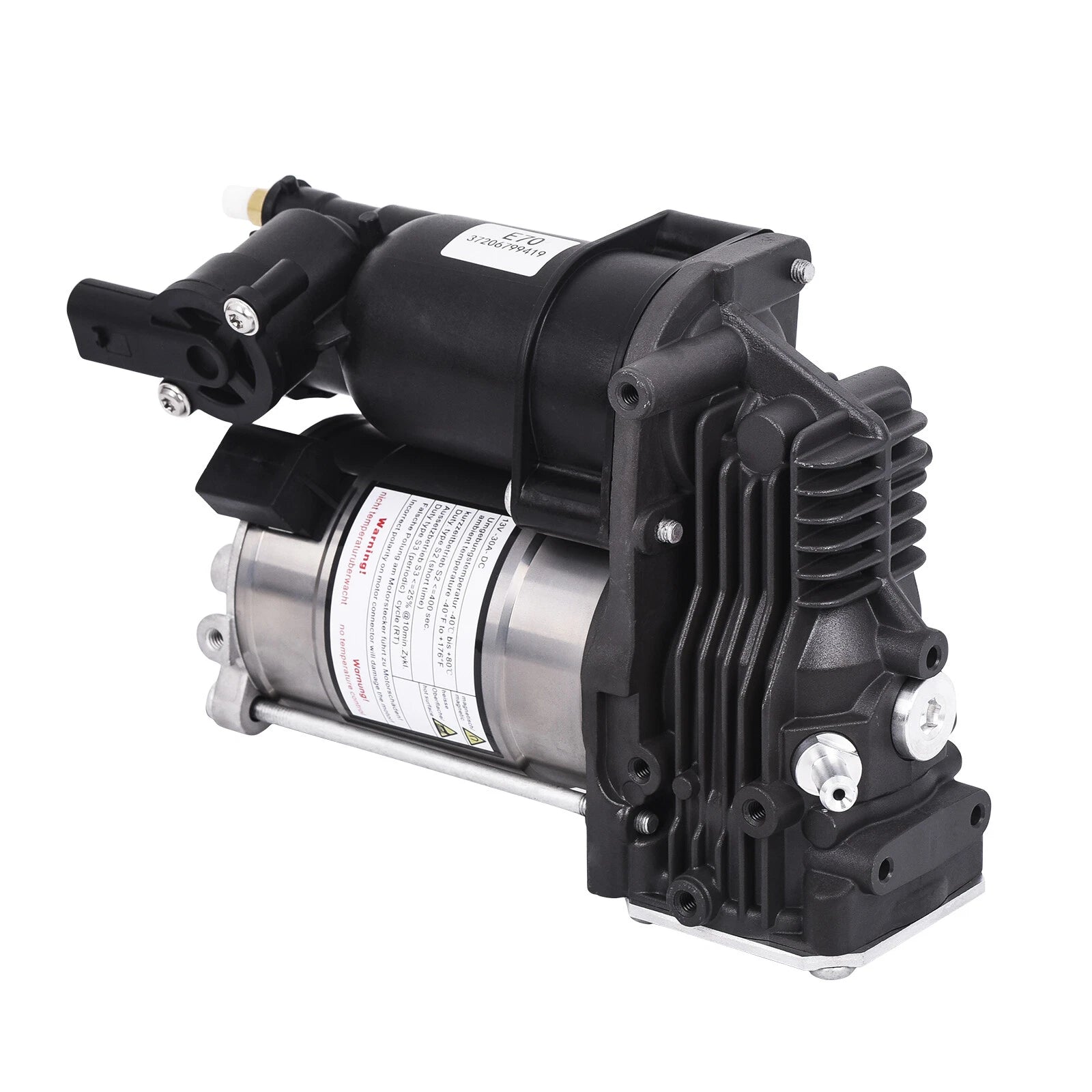 Air Suspension Compressor Pump for BMW X5 E70 (2007-2013) X6 E71 E72 (2008-2014)