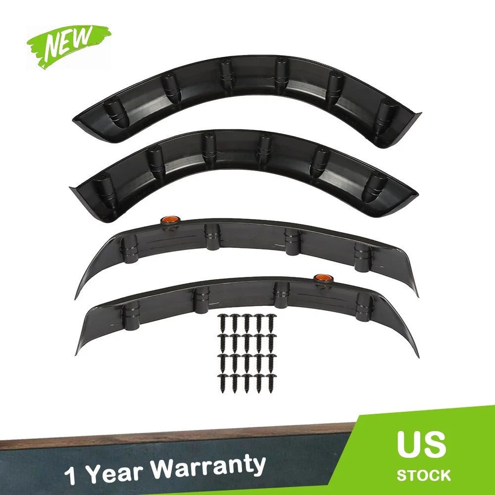 Set of 4 Fender Flares for Yamaha Drive G29 (2007–2016)
