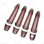 Set of 4 Door Handle Covers for Toyota Highlander, Kluger, Camry, Avalon, Tacoma