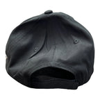 Licensed Camaro Hat Cap Black with Chrome Liquid Metal Logo for Chevrolet Camaro (1967–2025)