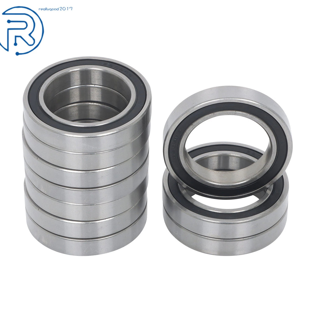 Set of 10 Bore Sealed 6909-2RS 45x68x12mm Pre-Lubricated Ball Bearings