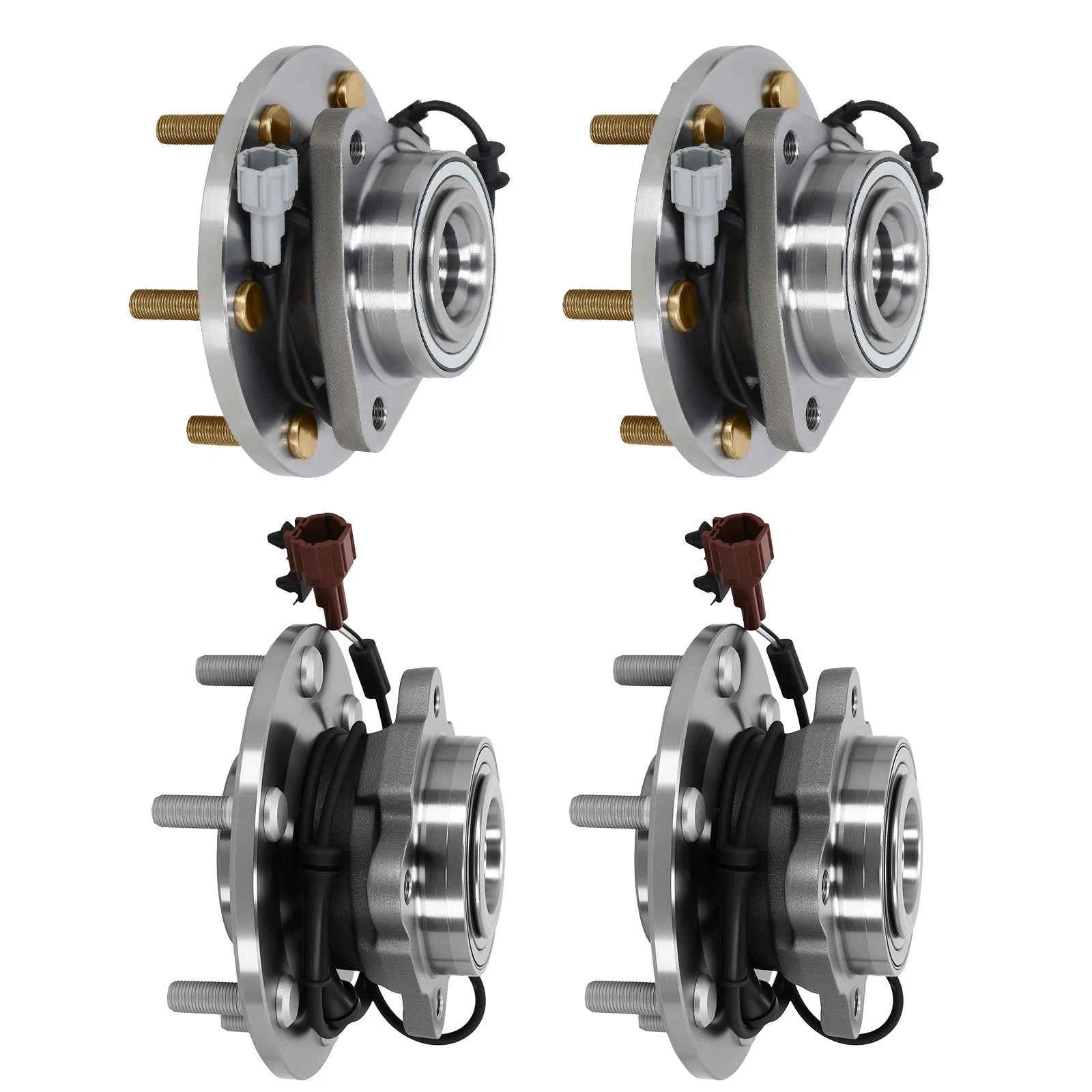 Front Wheel Hub Set for Infiniti QX56 and Nissan Armada (2008–2010)