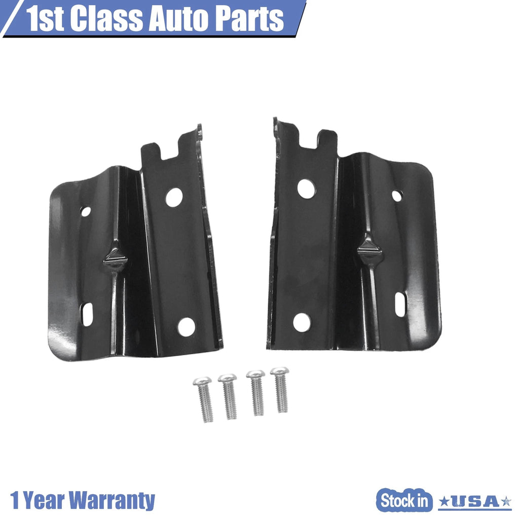 Set of 2 Soft Top Bow Brackets & Screws for Jeep Wrangler JK (2013–2018)