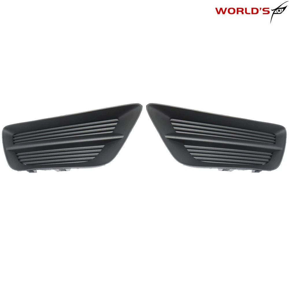 Set of 2 Black Fog Light Covers for Honda Accord Sedan (2013–2015)