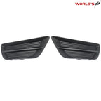 Set of 2 Black Fog Light Covers for Honda Accord Sedan (2013–2015)