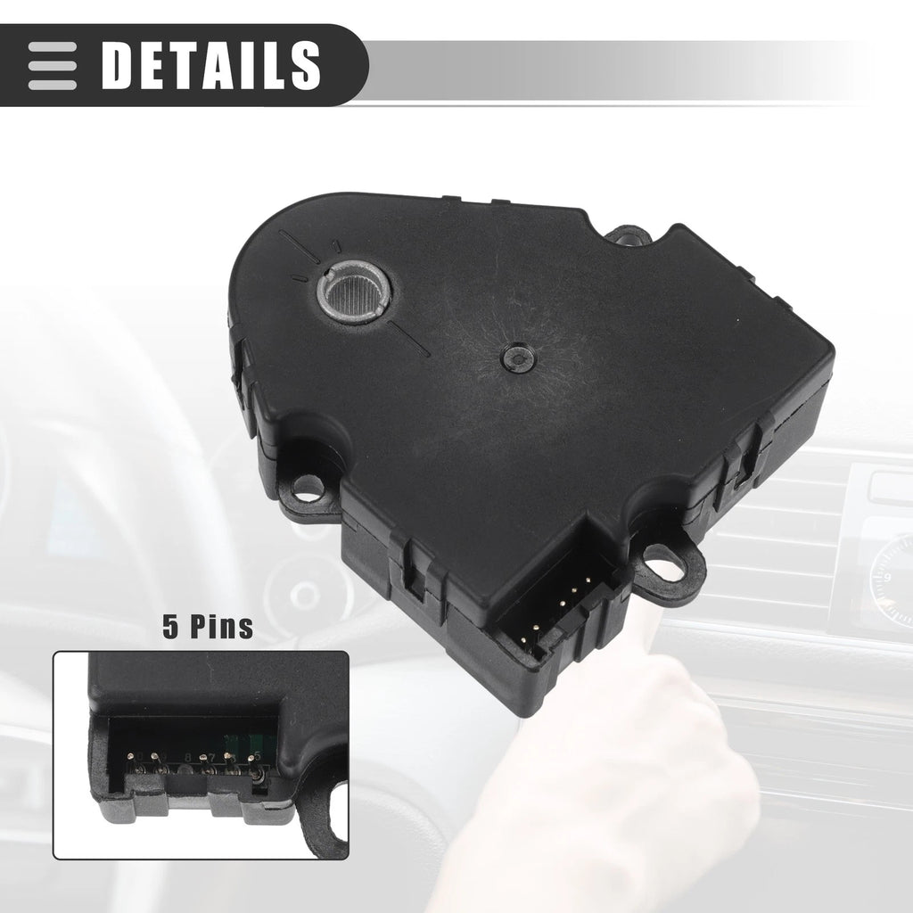 HVAC Heater Air Door Blend Actuator for Buick Rainier (2004–2007) No. 89018677