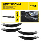 Set of 4 Carbon Fiber Interior Door Handle Covers for BMW F30 F31 (2013–2018)