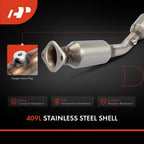 Catalytic Converter Front for Toyota Corolla Matrix and Pontiac Vibe (2009–2013)