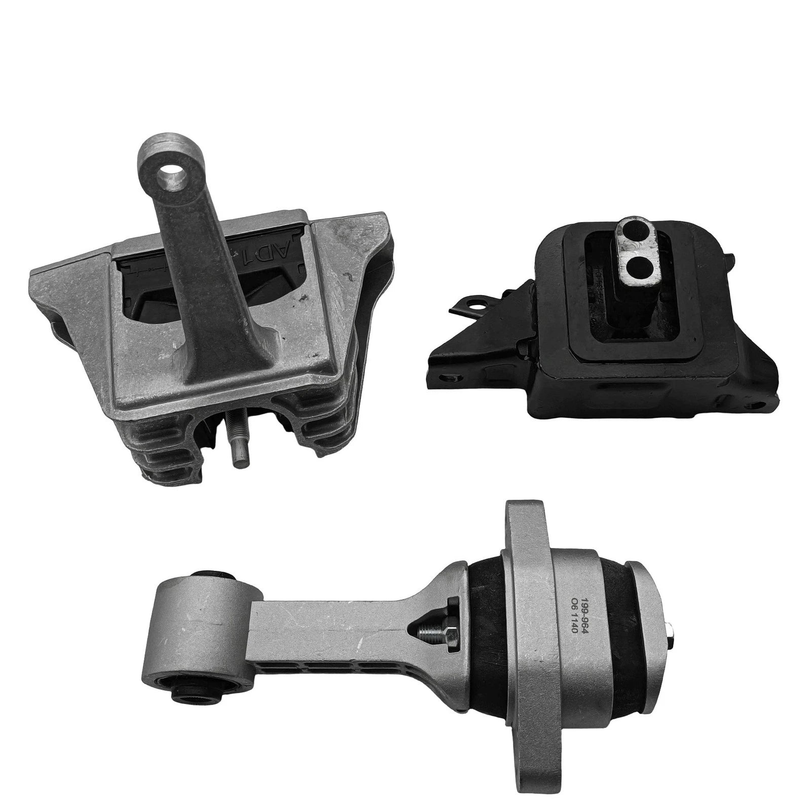 3X Engine, Trans & Torque Strut Mounts for Kia Seltos, Niro, Hyundai Elantra (1.6L)