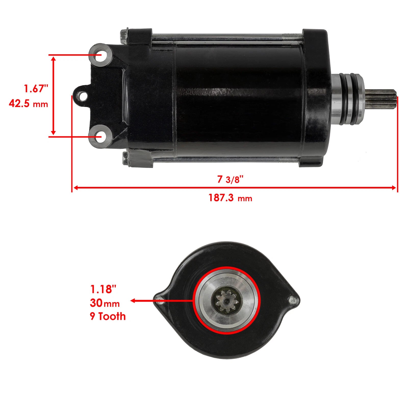 Starter & Drive for Seadoo RX XP X 951 950 (2000–2003)