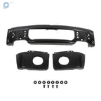 Front Bumper for Ford F150 (2009–2015) with Fog Light Hole, Black Steel