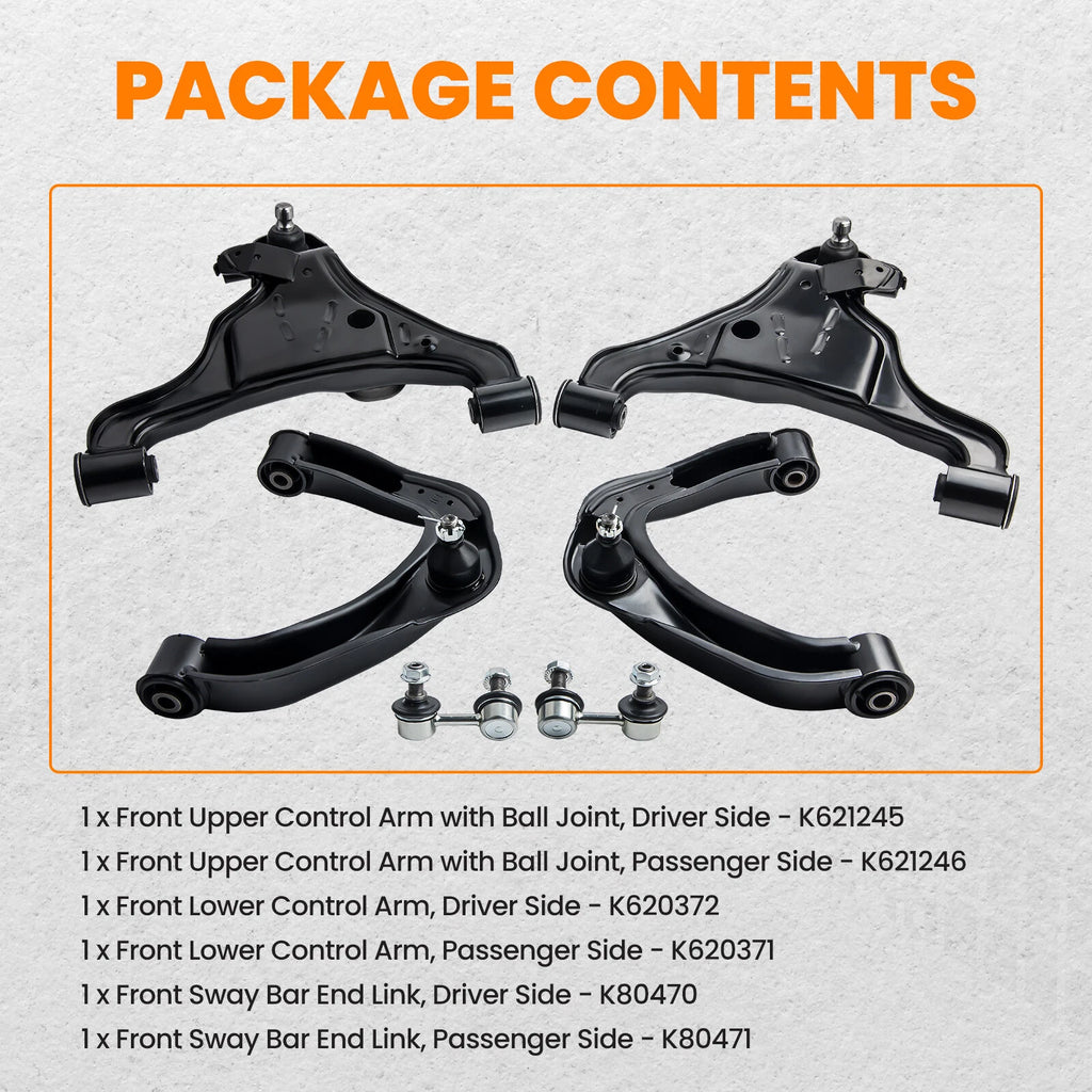 Control Arm Sway Bar Link Kit for Nissan Frontier Xterra (2005–2015)