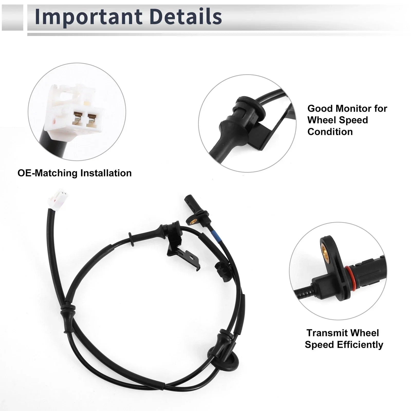 ABS Wheel Speed Sensor for Hyundai Veloster (2012-2015)