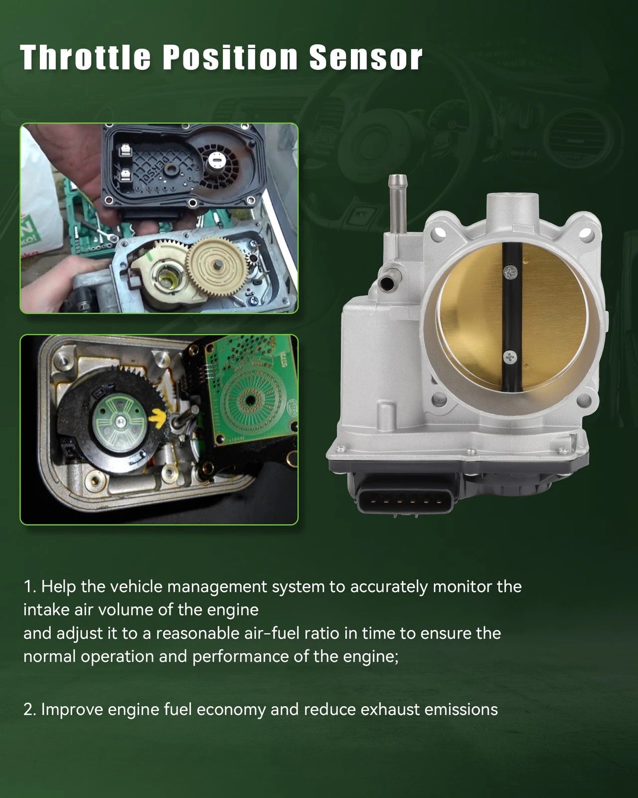 Throttle Body for Toyota Camry Highlander Tacoma Sienna Lexus RX450h RX350 3.5L
