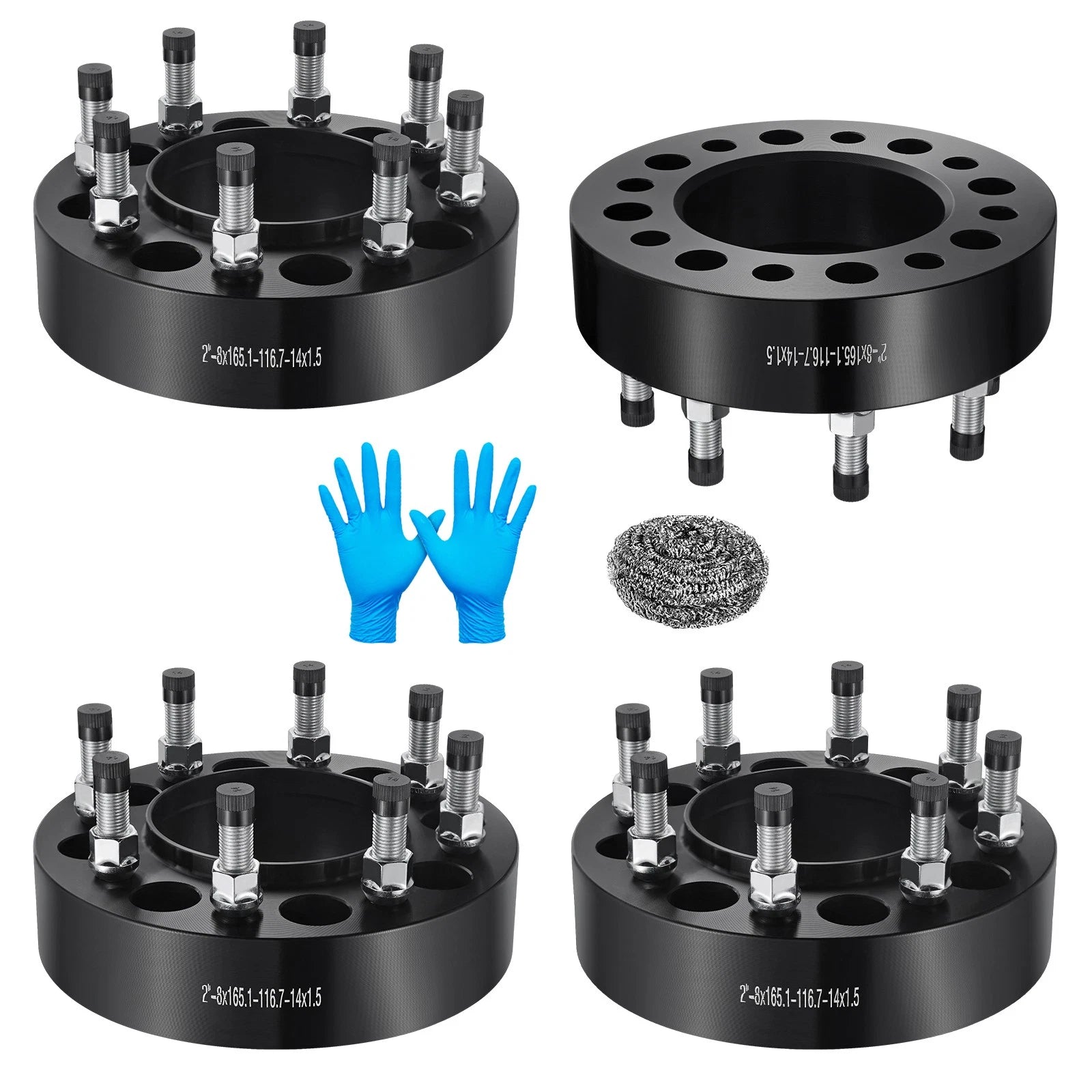 2" Hubcentric Wheel Spacers for Hummer H1 (2002–2004)