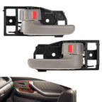 Inside Front Left & Right Beige Interior Door Handle for Toyota Tundra (2000-2006)