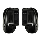 Lower Vented Leg Fairings for Harley Road Glide King (2014–2025) Black Quartz
