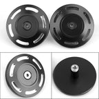 2X Black CNC Billet Aluminum Hole Frame Plugs for BMW S1000XR (2015–2020)