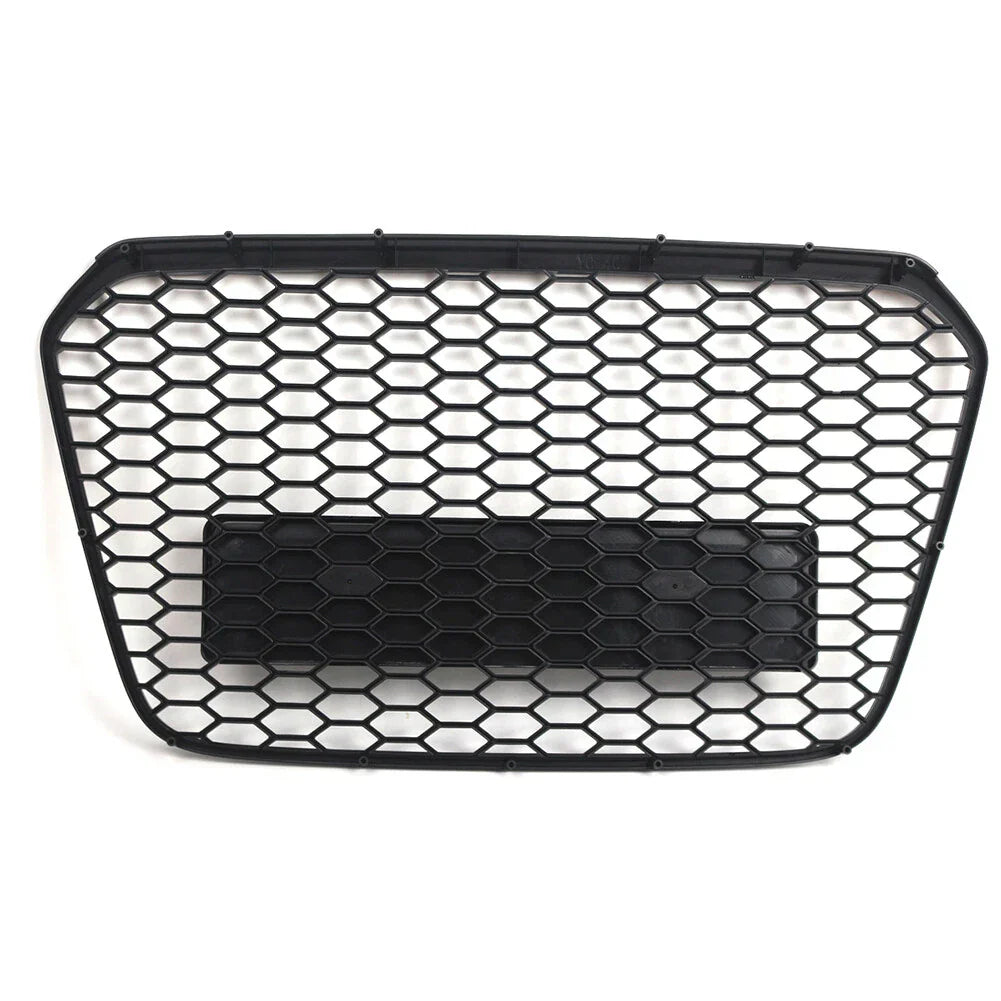 Front Bumper Mesh Grill for Audi A6 S6 C7 (2012-2015) Black