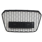 Front Bumper Mesh Grill for Audi A6 S6 C7 (2012-2015) Black