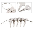 5PCS Fuel Cap 706 Key for Liebherr Heavy Equipment Model J2