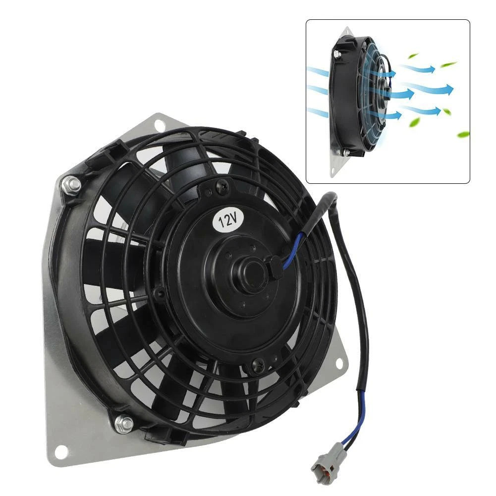 High Performance Radiator Fan 1S3-12405-00-00 for Yamaha Raptor 700 700R (2006–2012)