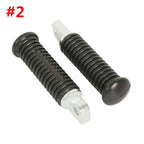 Black Passenger Foot Pegs for Harley Sportster XL883 1200 (2004-2013)
