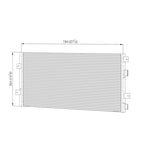 Replacement A/C Condenser for Chrysler 300M (1999–2004)