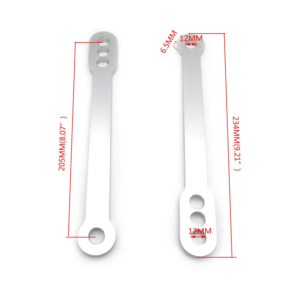 Adjustable Lowering Link for Kawasaki ZX6R (1998–2011), ZX9R (1998–2003), ZX12R (2000–2005)