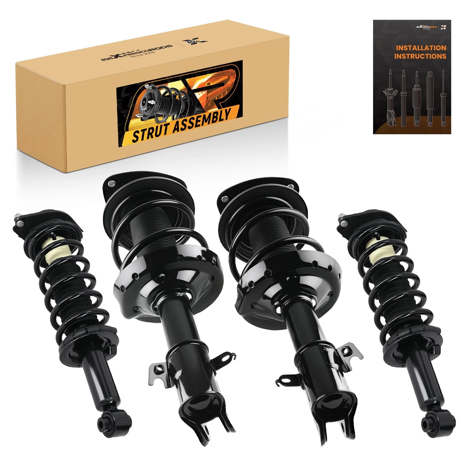 Complete Struts & Coil Springs for Subaru Impreza 2.0L (2012–2014)