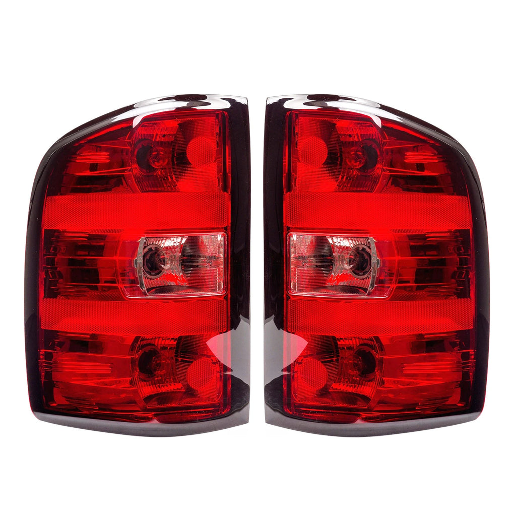 Rear Tail Light Assembly for Chevy Silverado & GMC Sierra (2007–2014)