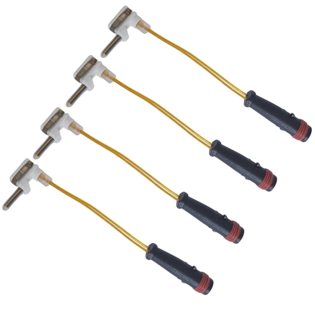 Set of 4 Brake Pad Wear Sensors for Mercedes Benz W211 W220 (2003–2009)