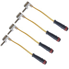 Set of 4 Brake Pad Wear Sensors for Mercedes Benz W211 W220 (2003–2009)