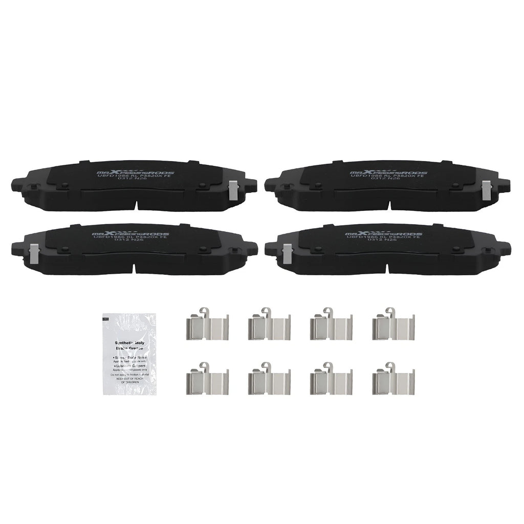 Front Disc Brake Pads Kit for Chrysler Voyager/Jeep Gladiator (2020–2025) D1589