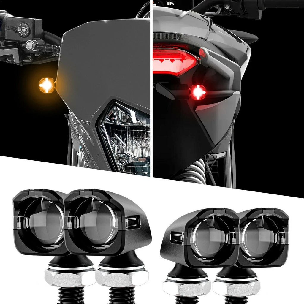 LED Turn Signal Kit for Mini (Front & Rear, Amber/Red)