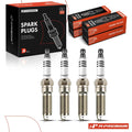 Set of 4 Iridium Platinum Spark Plugs for Chevrolet Spark (2016–2020)
