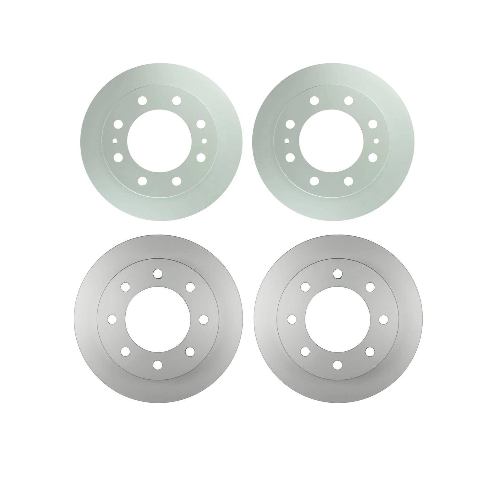 Disc Brake Rotors Kit for Chevy GMC (324.8mm Front, 350mm Rear)
