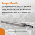 Drive Shaft Assembly for Chevrolet Silverado 2500 HD GMC Sierra 2500HD (2001–2007)