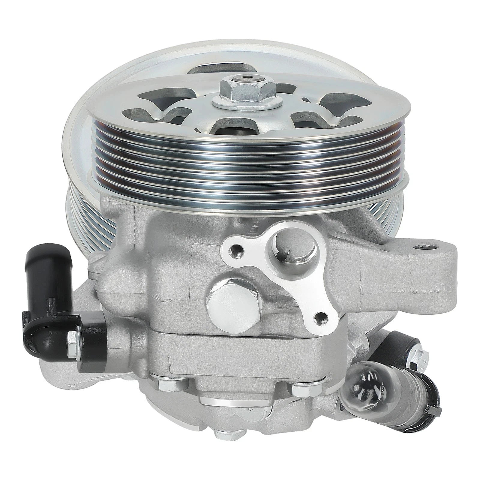 Power Steering Pump w/ Pulley for Honda Accord L4 2.4L 2.0L (2006–2007) 56110PNBA01