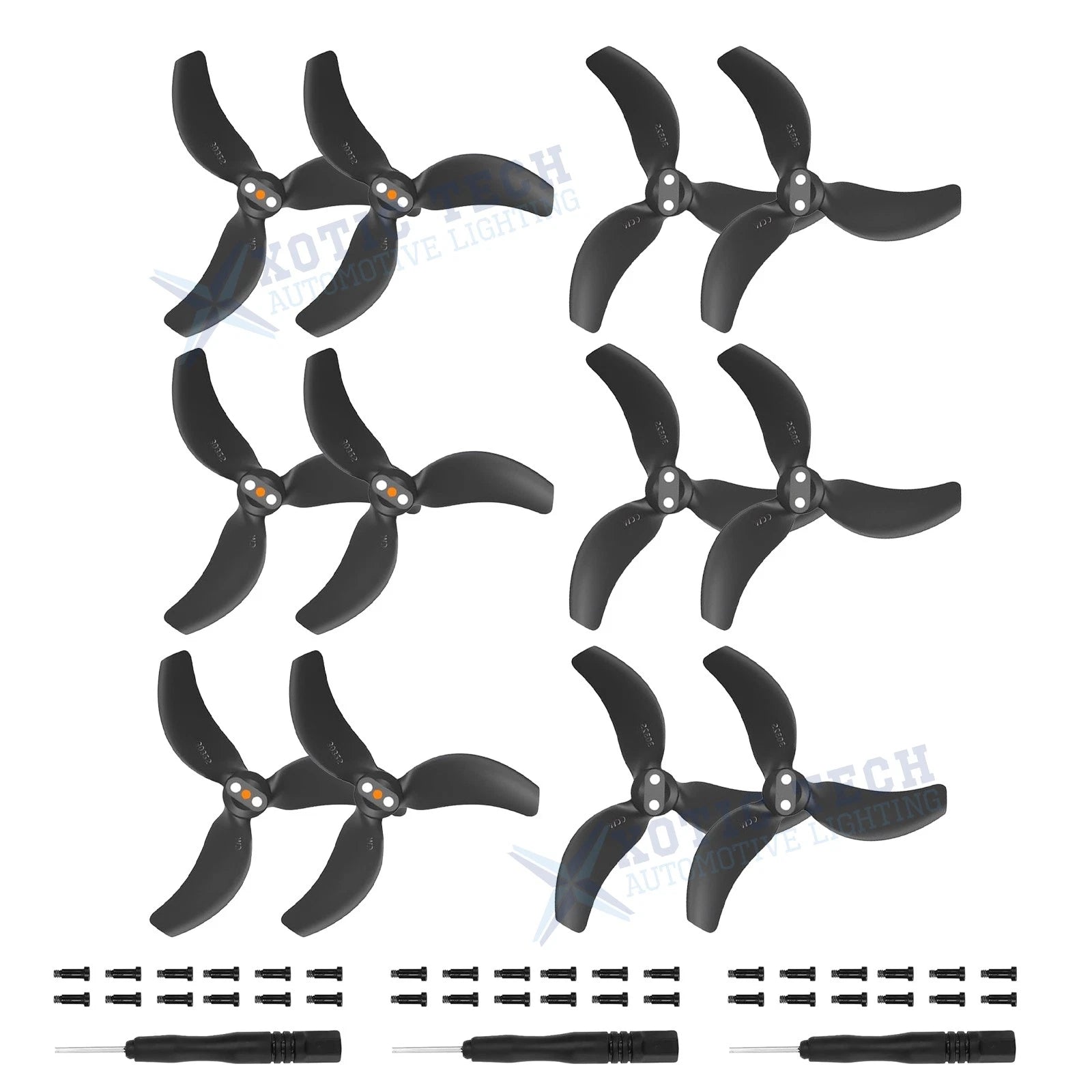 Replacement Prop Blades for DJI Avata 2 (3032S Quiet Wings) (2023–2025)