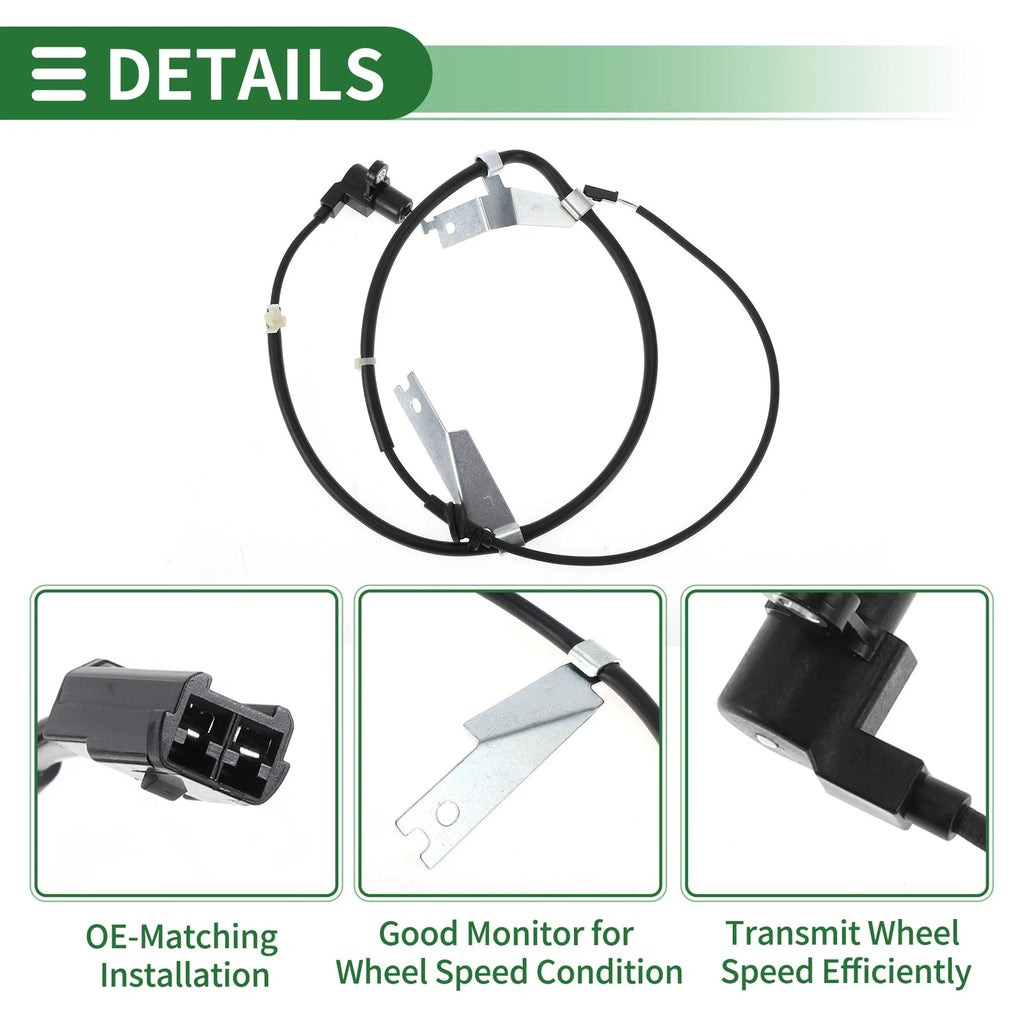 ABS Wheel Speed Sensor for Suzuki Swift (2005–2010) No. 5632062J00 Rear Left