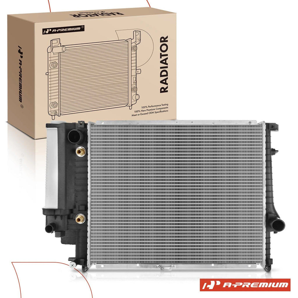 Radiator with Engine Oil Cooler for BMW 525i (1989–1995)
