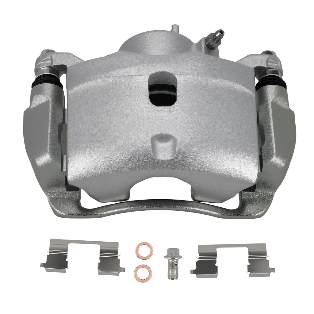 Front Left Disc Brake Caliper w/Bracket for Honda Accord (2003–2017) Civic (2013–2021)