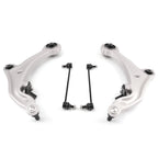 Set of 4 Control Arms + Sway Bar Link for Nissan Murano (2009–2014)