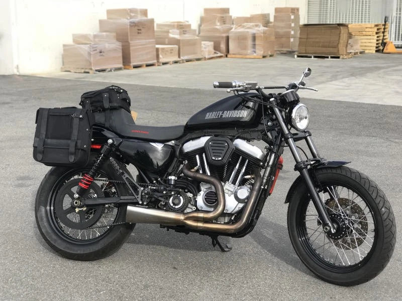 Burly Voyager Saddlebag for Triumph Bonneville T120 & Honda Rebel 1100