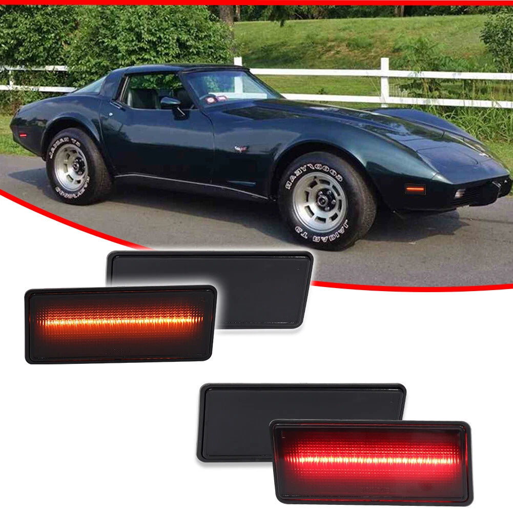 LED Side Marker Light Kit for 74-79 Chevy Corvette C3