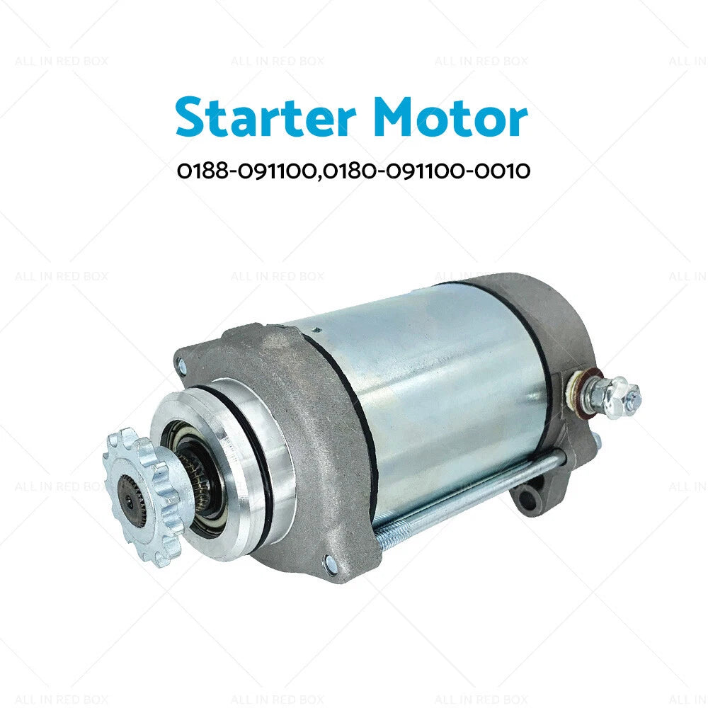 Starter Motor for Kawasaki KLF300 Bayou KEF300 Lakota KVF300 (1989–2004)