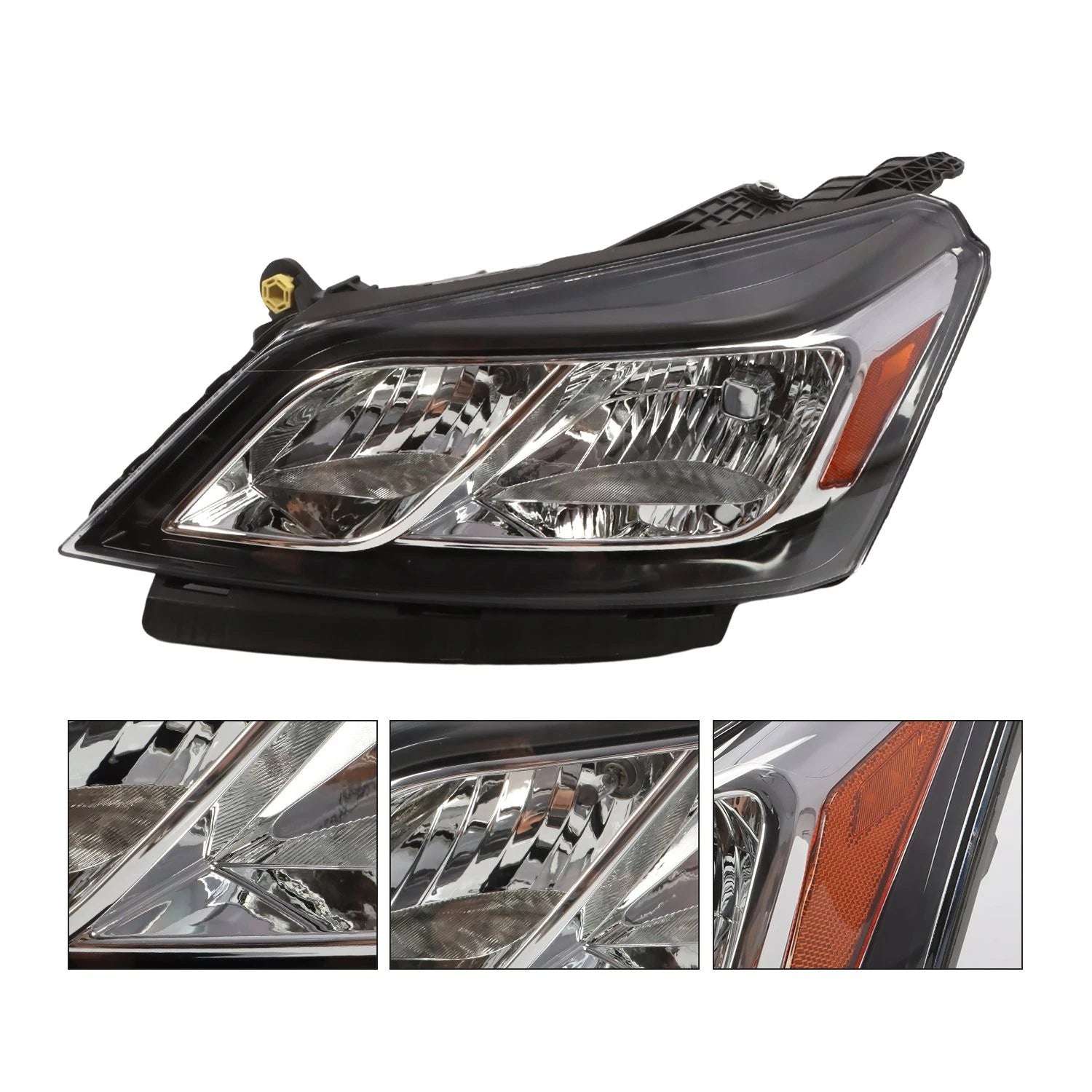 Headlights for Chevy Traverse (2013–2017) Halogen Left Drive Side