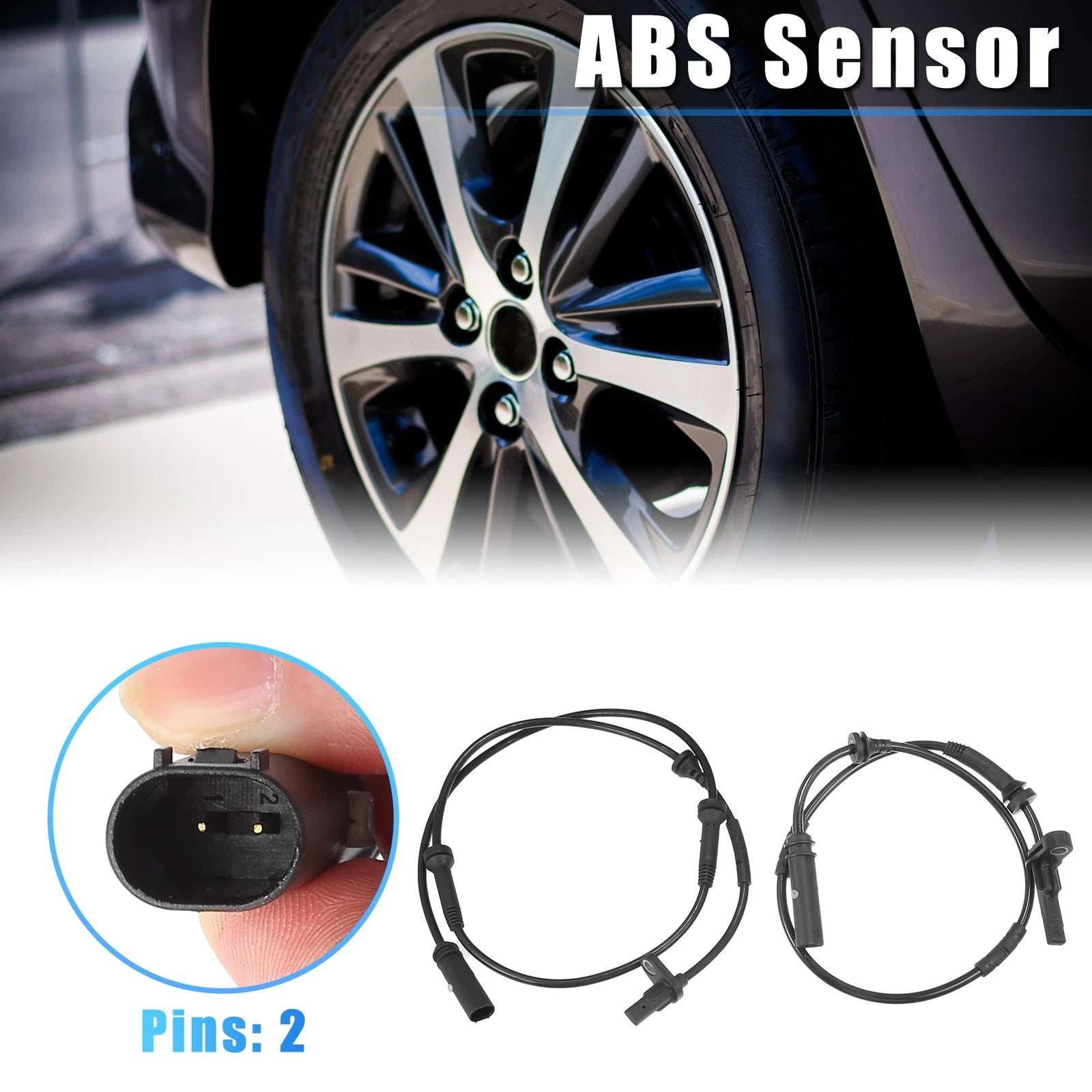 4Pcs ABS Wheel Speed Sensor for BMW X4 (2015–2020) No. 34526869293